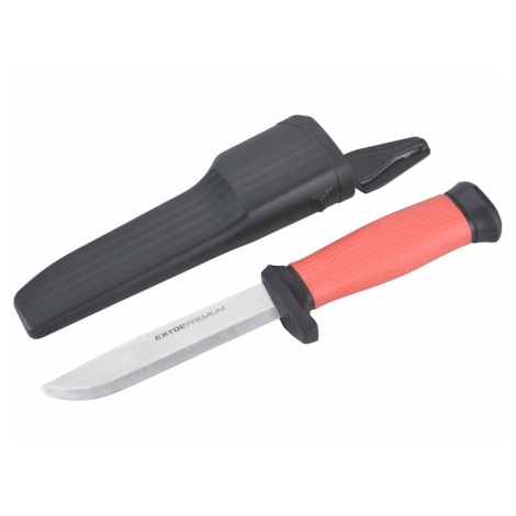 Extol Premium - Univerzálny nôž s plastovým puzdrom 223 mm