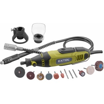 Extol - Priama brúska s ohybným nástavcom 135W/230V