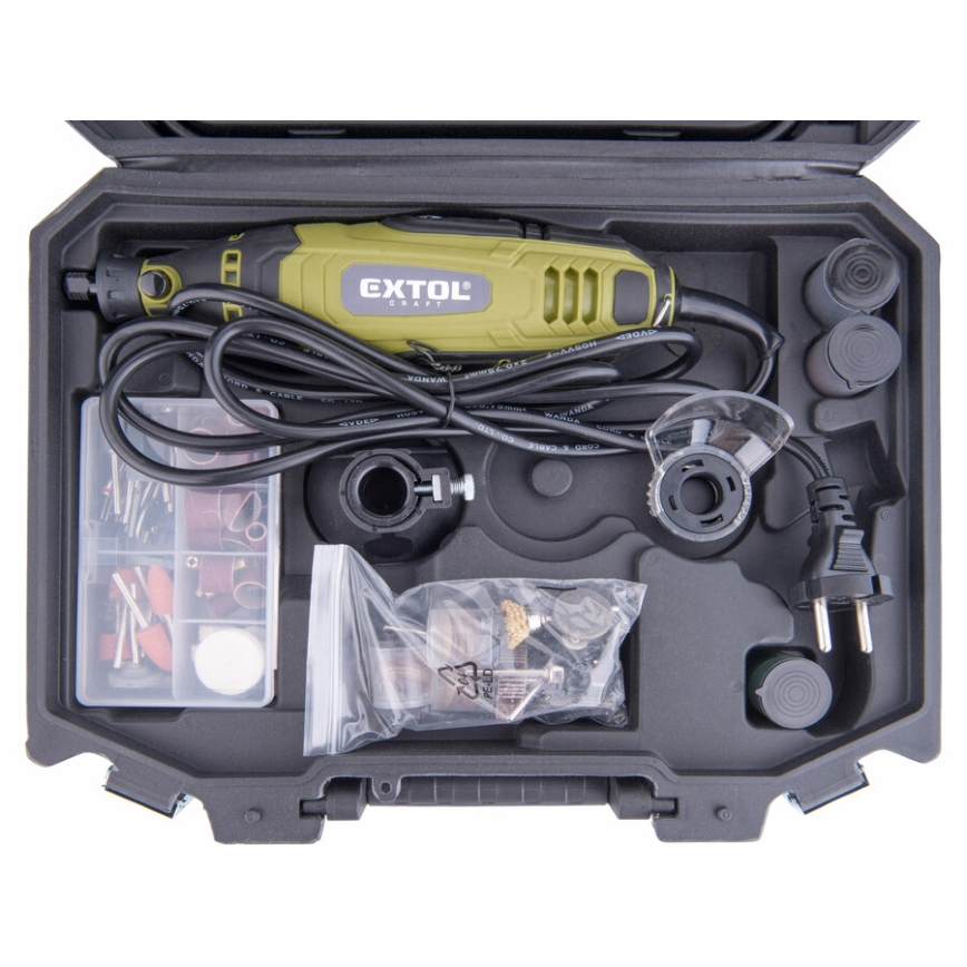 Extol - Priama brúska s ohybným nástavcom 135W/230V