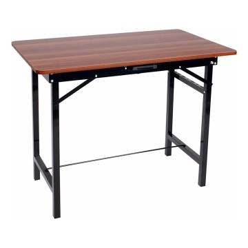 Extol - Skladací pracovný stôl 100x60 cm hnedá/čierna