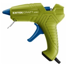 Extol - Tavná lepiaca pištoľ 100W/230V zelená/modrá
