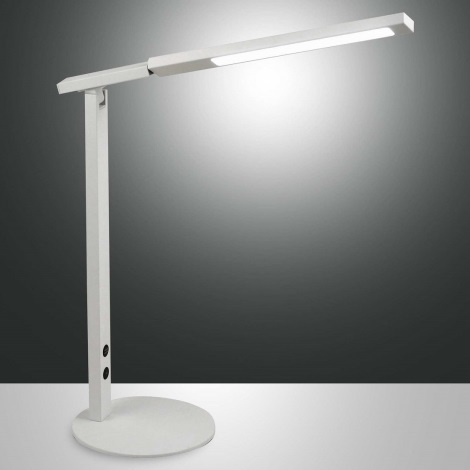 Fabas Luce 3550-30-102 - LED Stmievateľná stolná lampa IDEAL LED/10W/230V 3000-6000K biela