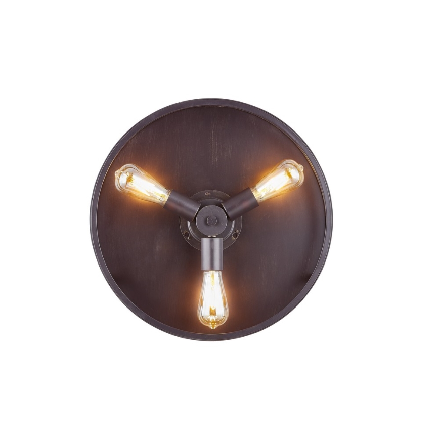 FANAWAY 212927 - LED stropný ventilátor CLASSIC 3xE27/4W/230V čierna pr. 112 cm + diaľkové ovládanie