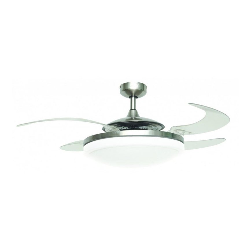 FANAWAY 212931 - Stropný ventilátor EVO2 3xE27/20W/230V matný chróm
