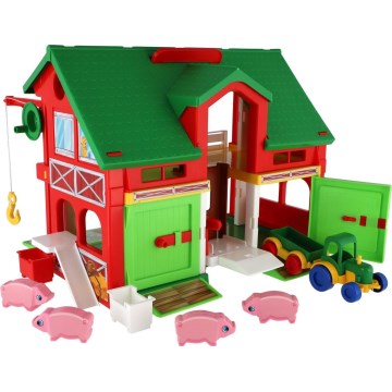 Farmársky domček s príslušenstvom