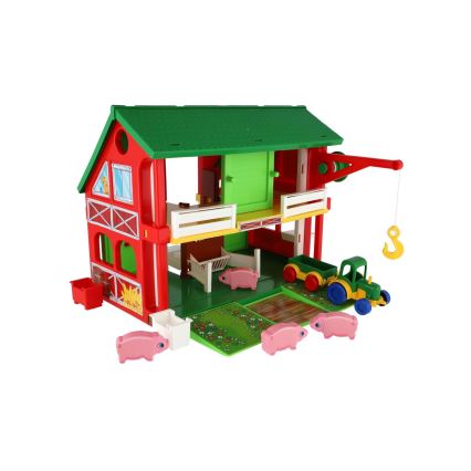 Farmársky domček s príslušenstvom