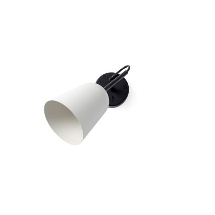 FARO 28258 - Nástenná lampa STUDIO 1xE14/8W/230V biela/čierna