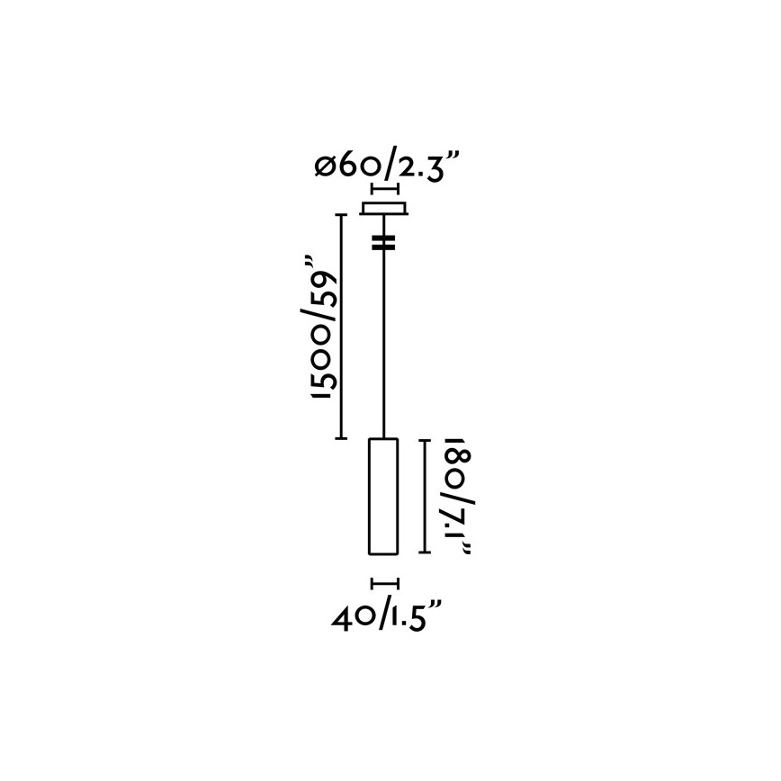 FARO 29894 - LED Luster na lanku ORA LED/4W/230V biela