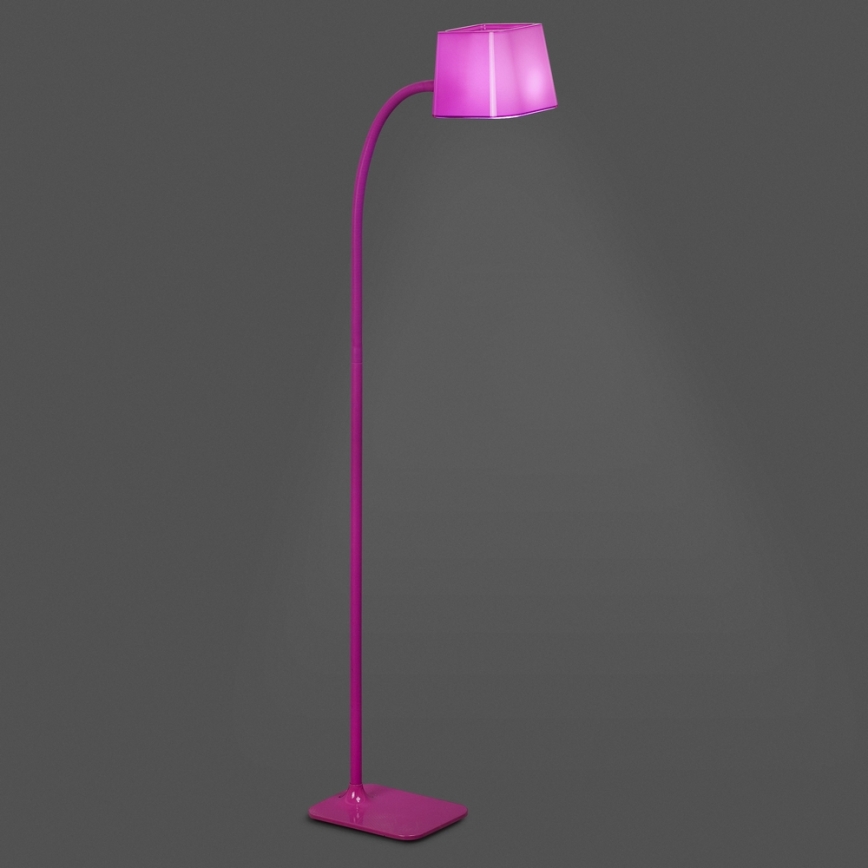 FARO 29926 - Stojacia lampa FLEXI 1xE27/15W/230V ružová