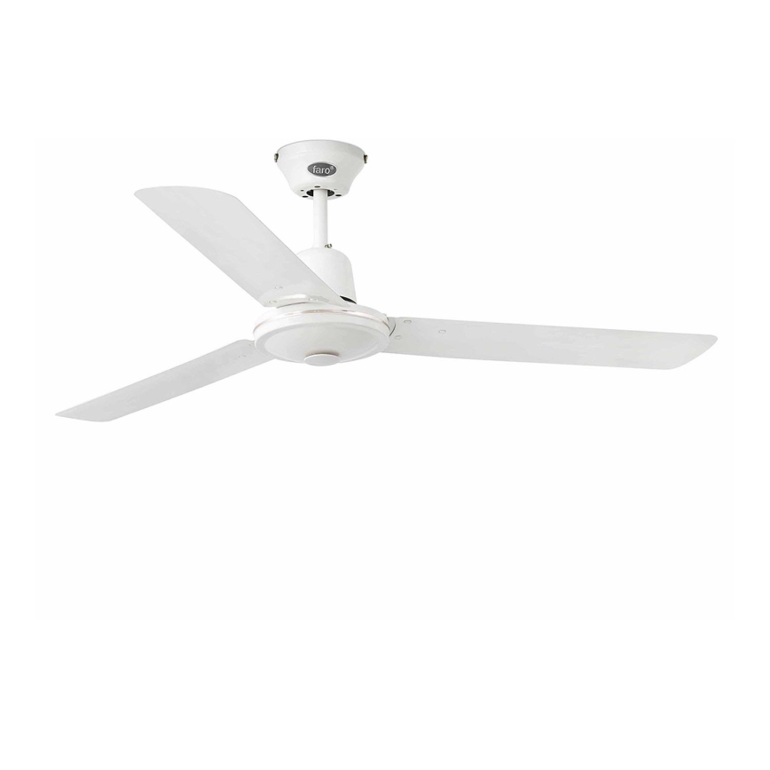 FARO 33005 - Stropný ventilátor ECO INDUS  pr. 120 cm biela