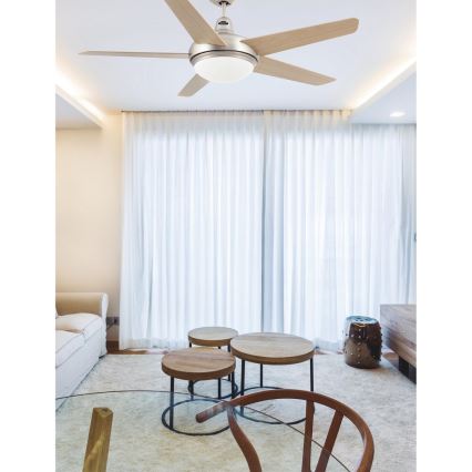 FARO 33137 - Stropný ventilátor OVNI 2xE27/40W/230V