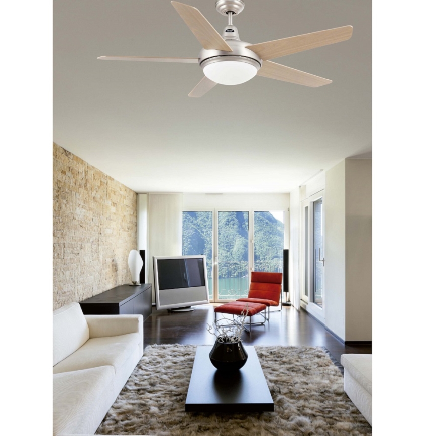 FARO 33137 - Stropný ventilátor OVNI 2xE27/40W/230V