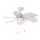 FARO 33180 - Stropný ventilátor PALAO 1xE14/40W/230V