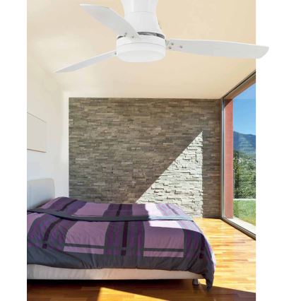 FARO 33384 - Stropný ventilátor TONSAY 2xE27/15W/230V