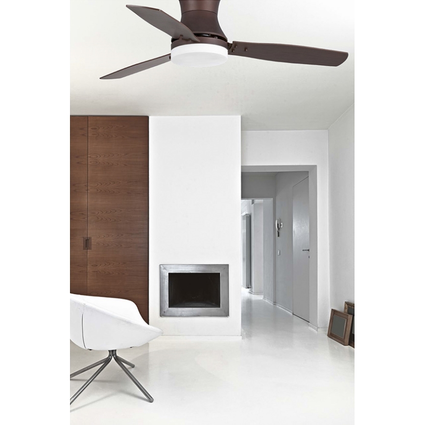 FARO 33386 - Stropný ventilátor TONSAY 2xE27/15W/230V