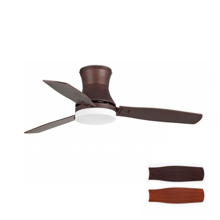 FARO 33386 - Stropný ventilátor TONSAY 2xE27/15W/230V