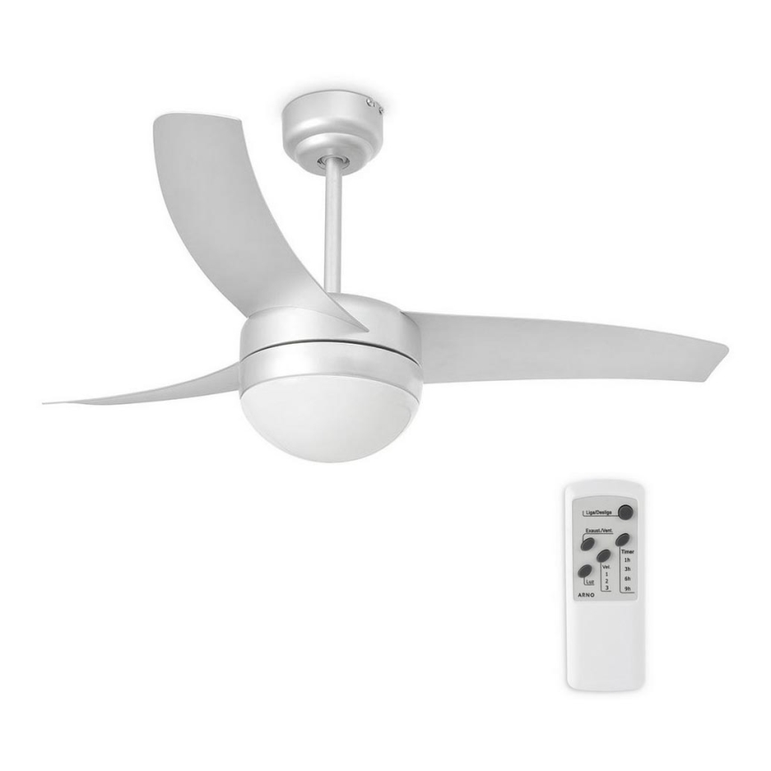 FARO 33416 - Stropný ventilátor EASY 2xE27/15W/230V pr. 105 cm + diaľkové ovládanie