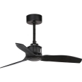 FARO 33424WT - Stropný ventilátor JUST FAN S, priemer 81 cm, čierny, Wi-Fi Tuya + diaľkové ovládanie