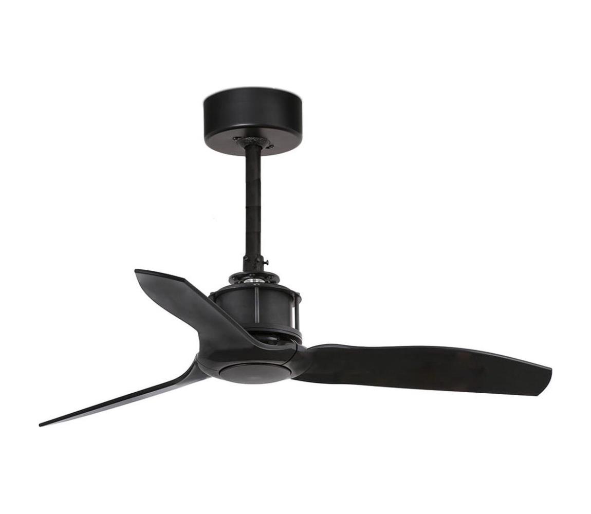 FARO Barcelona FARO 33424WT - Stropný látor JUST FAN S priemer 81 cm čierny Wi‑Fi Tuya + diaľkové ovládanie 33424WT