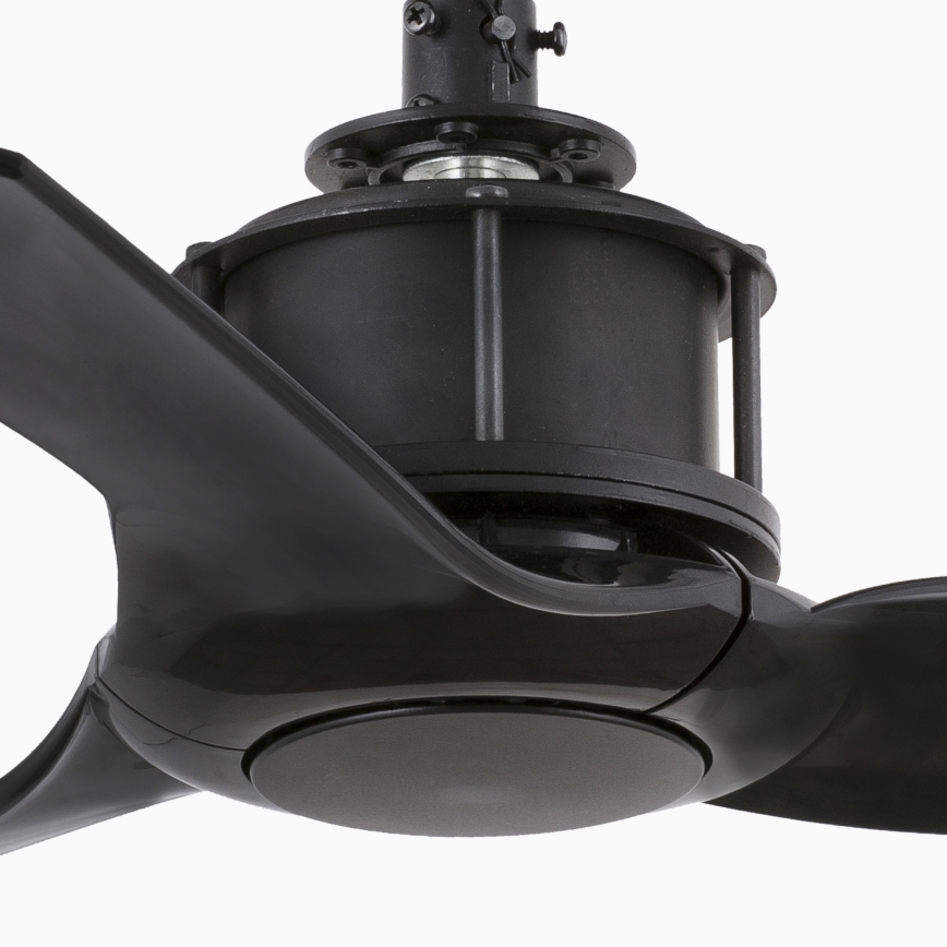 FARO 33424WT - Stropný ventilátor JUST FAN S, priemer 81 cm, čierny, Wi-Fi Tuya + diaľkové ovládanie
