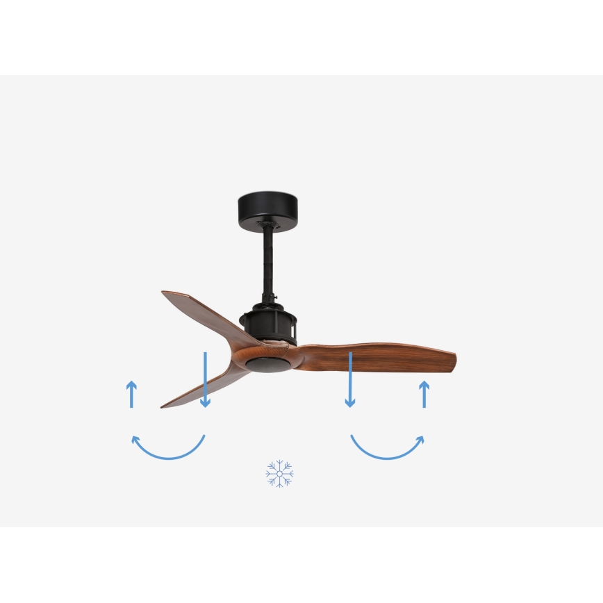 FARO 33425 - Stropný ventilátor JUSTFAN pr. 81 cm + diaľkové ovládanie