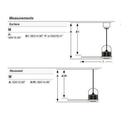 FARO 33435WT1N - LED stmievateľný stropný ventilátor WEAVER M LED/16W/230V pr. 128 cm hnedá/čierna Wi-Fi Tuya + diaľkové ovládanie