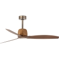 FARO 33436 - Stropný ventilátor WEAVER M pr. 128 cm mosadz/čierna + diaľkové ovládanie