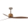 FARO 33436WT - Stropný ventilátor WEAVER M pr. 128 cm hnedá/mosadz Wi-Fi Tuya + diaľkové ovládanie