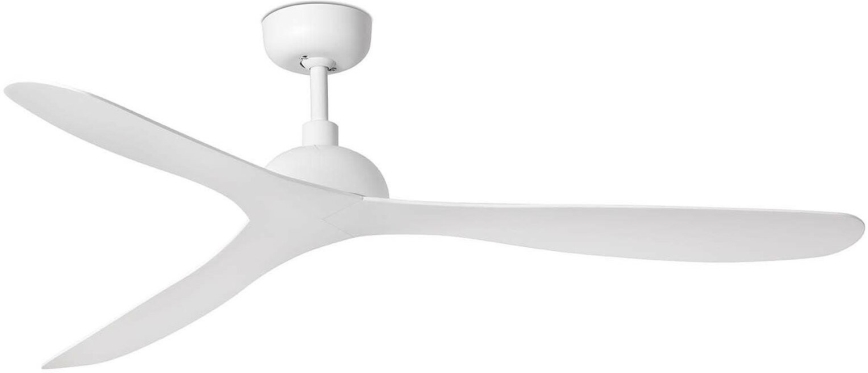 FARO 33446WT - Stropný ventilátor GOTLAND L biela pr. 132 cm Wi-Fi Tuya + diaľkové ovládanie
