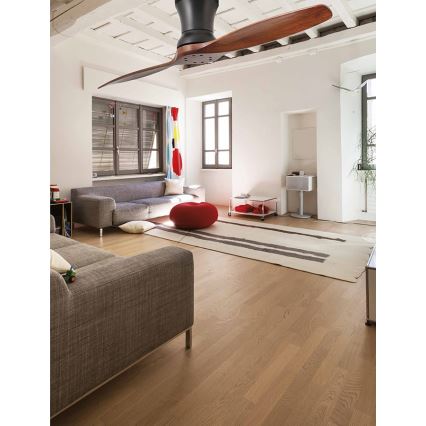 FARO 33507 - Stropný ventilátor BLADE s diaľkovým ovládačom čierna