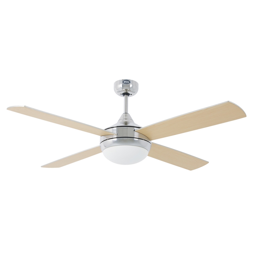 FARO 33701 - Stropné ventilátor ICARIA s diaľkovým ovládačom 2xE27/20W/230V šedá