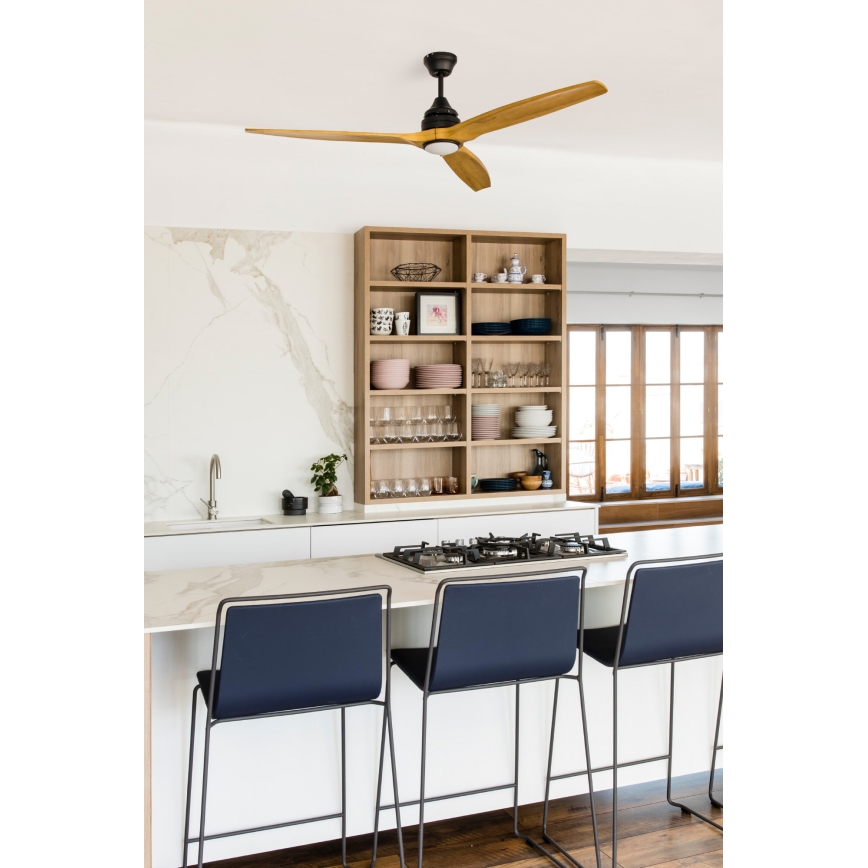 FARO 33719DC - LED Stmievateľný stropný ventilátor ALO LED/20W/230V 2700/4000/6500K pr. 152 cm + diaľkové ovládanie