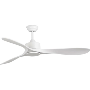 FARO 33750DCWT - Stropný ventilátor LUZON L biela pr. 132 cm Wi-Fi Tuya + diaľkové ovládanie