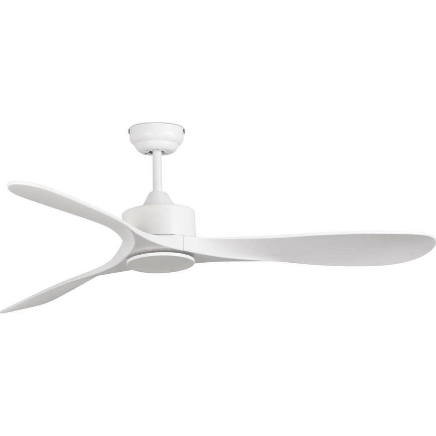 FARO 33750DCWT - Stropný ventilátor LUZON L biela pr. 132 cm Wi-Fi Tuya + diaľkové ovládanie