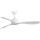 FARO 33750DCWT - Stropný ventilátor LUZON L biela pr. 132 cm Wi-Fi Tuya + diaľkové ovládanie