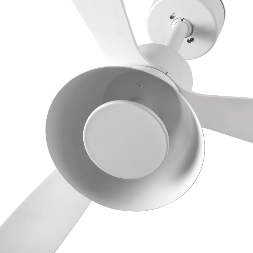 FARO 33760WT-22 - LED Stmievateľný stropný ventilátor AMELIA L CONE LED/20W/230V 2700/3500/5000K biela+ pr. 132 cm Wi-Fi Tuya + diaľkové ovládanie