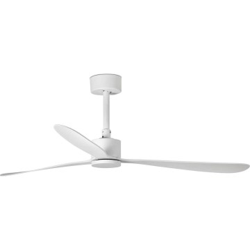 FARO 33760WT - Stropný ventilátor AMELIA L biela pr. 132 cm Wi-Fi Tuya + diaľkové ovládanie