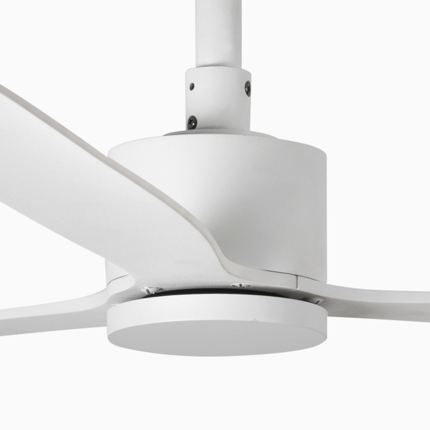 FARO 33760WT - Stropný ventilátor AMELIA L biela pr. 132 cm Wi-Fi Tuya + diaľkové ovládanie