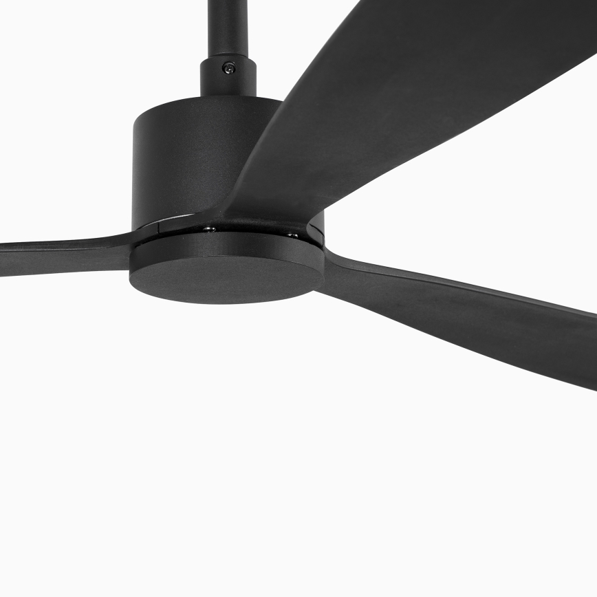 FARO 33761WT - Stropný ventilátor AMELIA L čierna pr. 132 cm Wi-Fi Tuya + diaľkové ovládanie