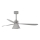 FARO 33762WT-24 - stmievateľný LED stropný ventilátor AMELIA L CONE LED/20W/230V 2700/3500/5000K sivá, priemer 132 cm, Wi-Fi Tuya + diaľkové ovládanie