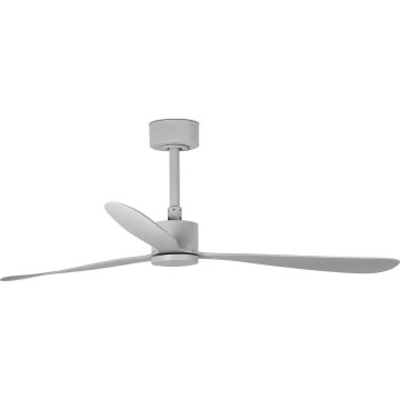 FARO 33762WT - Stropný ventilátor AMELIA L šedá pr. 132 cm Wi-Fi Tuya + diaľkové ovládanie