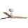 FARO 33805WT - Stropný ventilátor HEYWOOD S drevo/biela pr. 90 cm Wi-Fi Tuya + diaľkové ovládanie