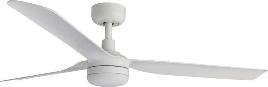 FARO 33814WT-20 - LED Stmievateľný stropný ventilátor PUNT M LED/18W/230V 3000/4200/6500K biela pr. 132 cm Wi-Fi Tuya + diaľkové ovládanie