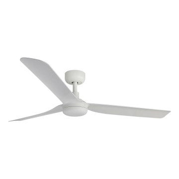 FARO 33814WT - Stropný ventilátor PUNT M biela pr. 132 cm Wi-Fi Tuya + diaľkové ovládanie