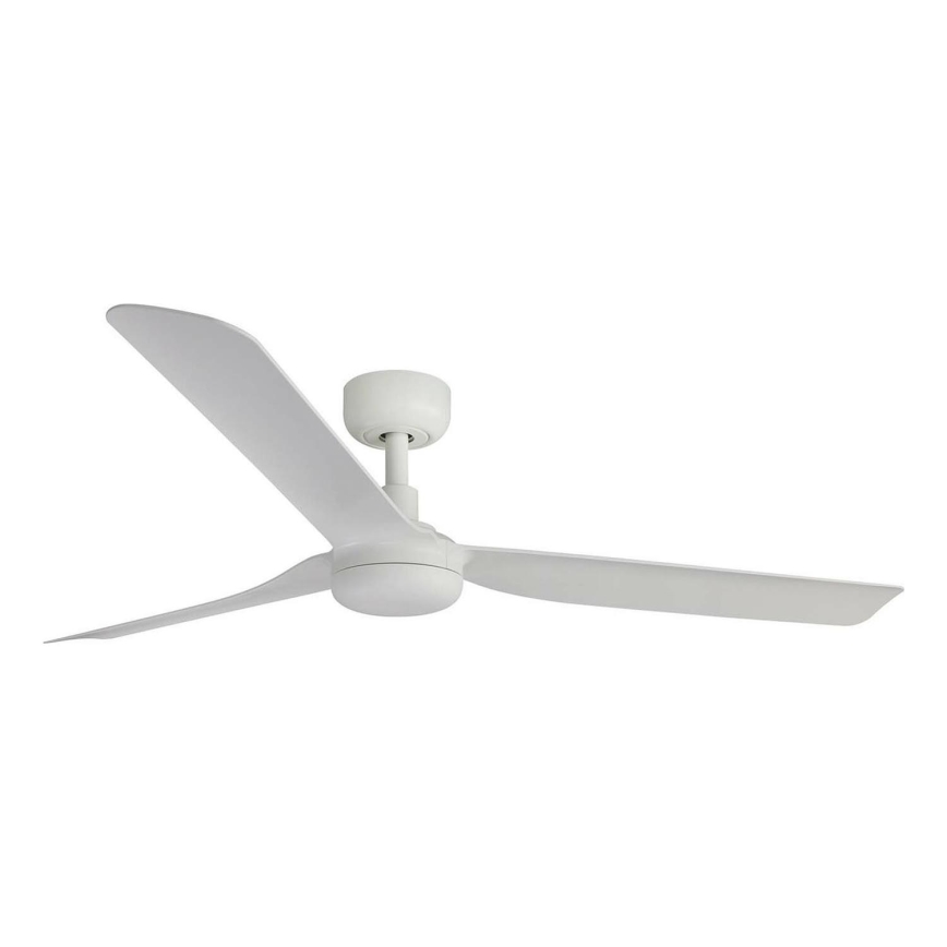 FARO 33814WT - Stropný ventilátor PUNT M biela pr. 132 cm Wi-Fi Tuya + diaľkové ovládanie