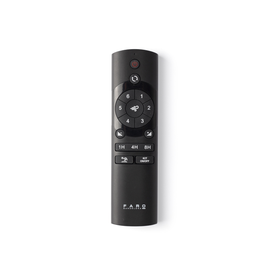 FARO 33814WT - Stropný ventilátor PUNT M biela pr. 132 cm Wi-Fi Tuya + diaľkové ovládanie