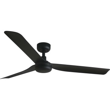 FARO 33815WT - Stropný ventilátor PUNT M čierna pr. 132 cm Wi-Fi Tuya + diaľkové ovládanie