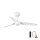 FARO 33820WP - Stropný ventilátor MINI PUNT S biela pr. 90 cm SMART + diaľkové ovládanie