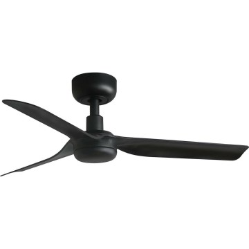 FARO 33822WT - Stropný ventilátor MINI PUNT S čierna pr. 90 cm Wi-Fi Tuya + diaľkové ovládanie