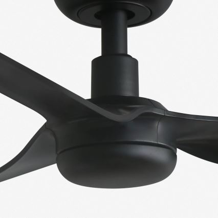 FARO 33822WT - Stropný ventilátor MINI PUNT S čierna pr. 90 cm Wi-Fi Tuya + diaľkové ovládanie